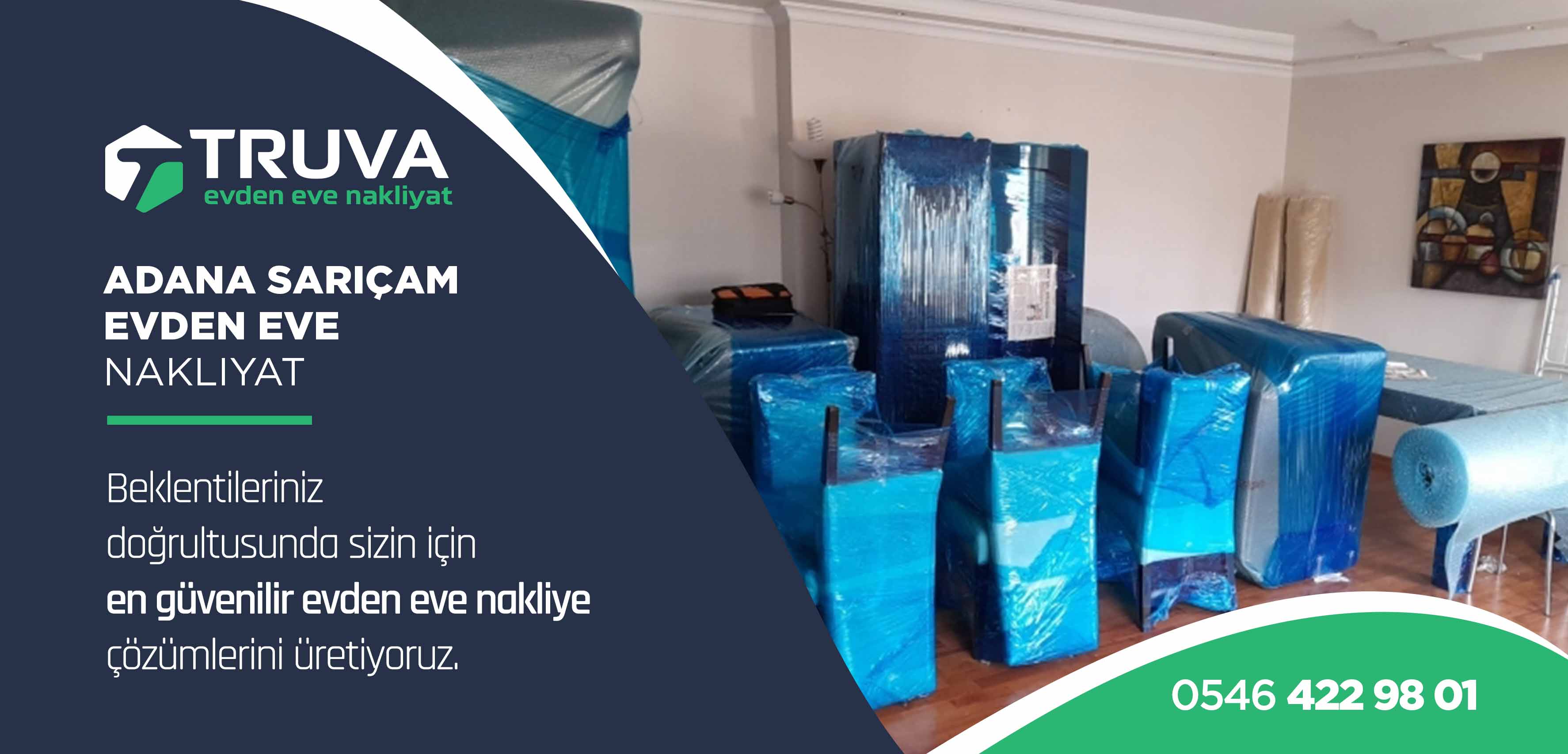 Adana Sarıçam Bölgesi Evden Eve Nakliyat Hizmeti